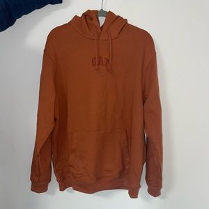 GAP Hoodie in Burnt Orange